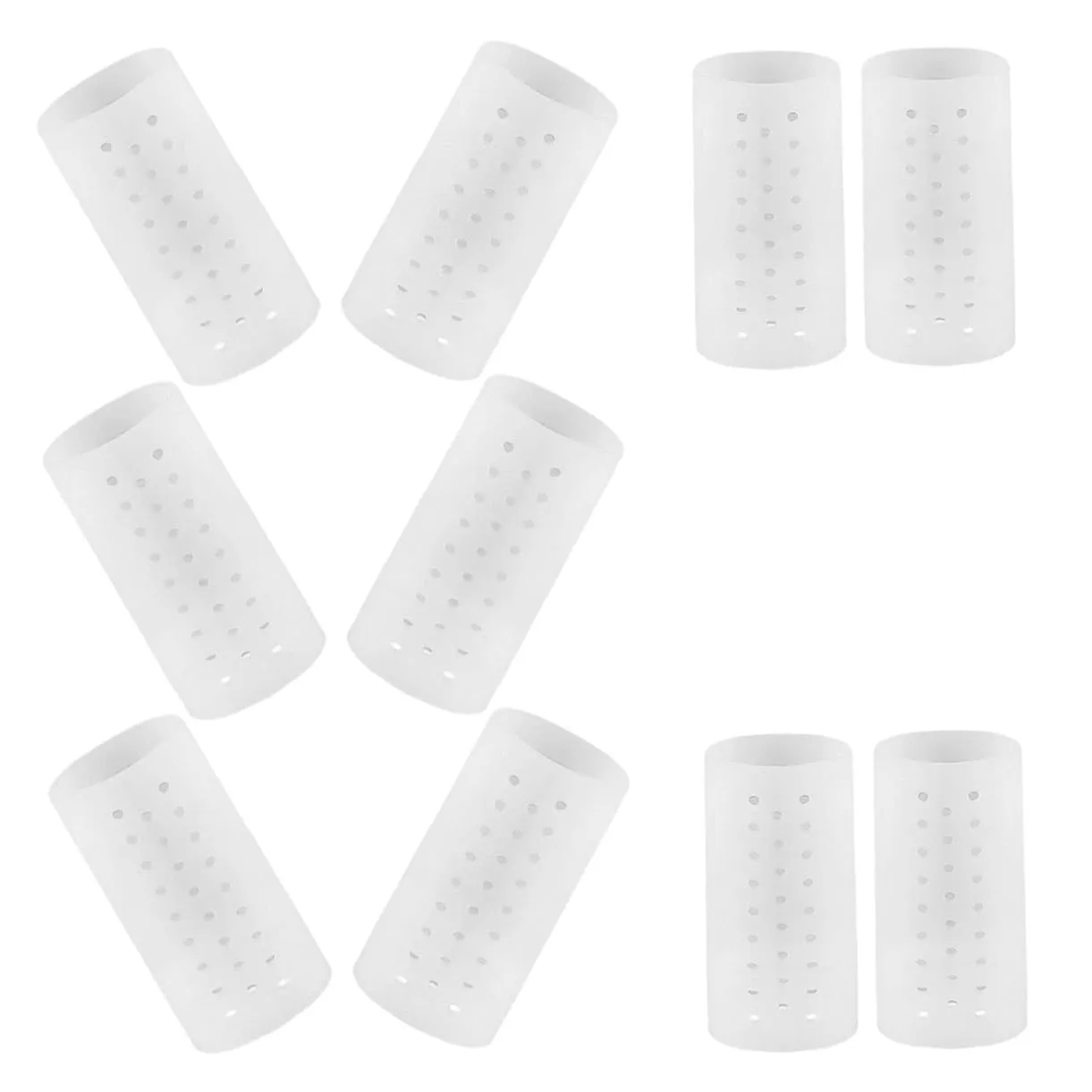 Elastic Toe Protectors Breathable Finger Sleeves for Relief Wear Toe Covers for Everyday Use for High Heels and Sports