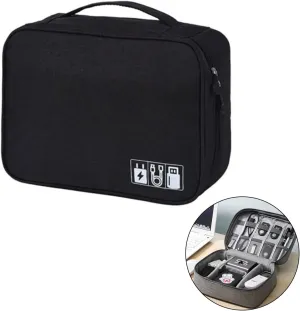 Electronic Accessories Cable Charger USB Storage Bag Case Organizer Box