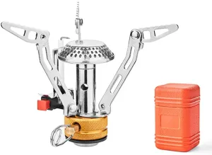 Electronic Ignition Stoves Portable Cooking Accessory Foldable Gasstove Adjustable Firepower Camping Hiking Furn GasCooker