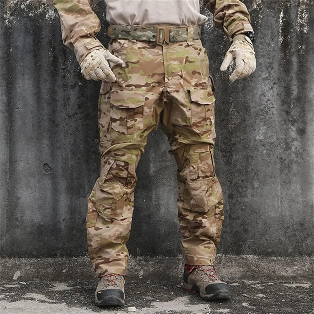 emersongear G3 Tactical Pants,Ripstop Cargo Pants for Men Camo Army Training Hiking Hunting Camping Fishing Available