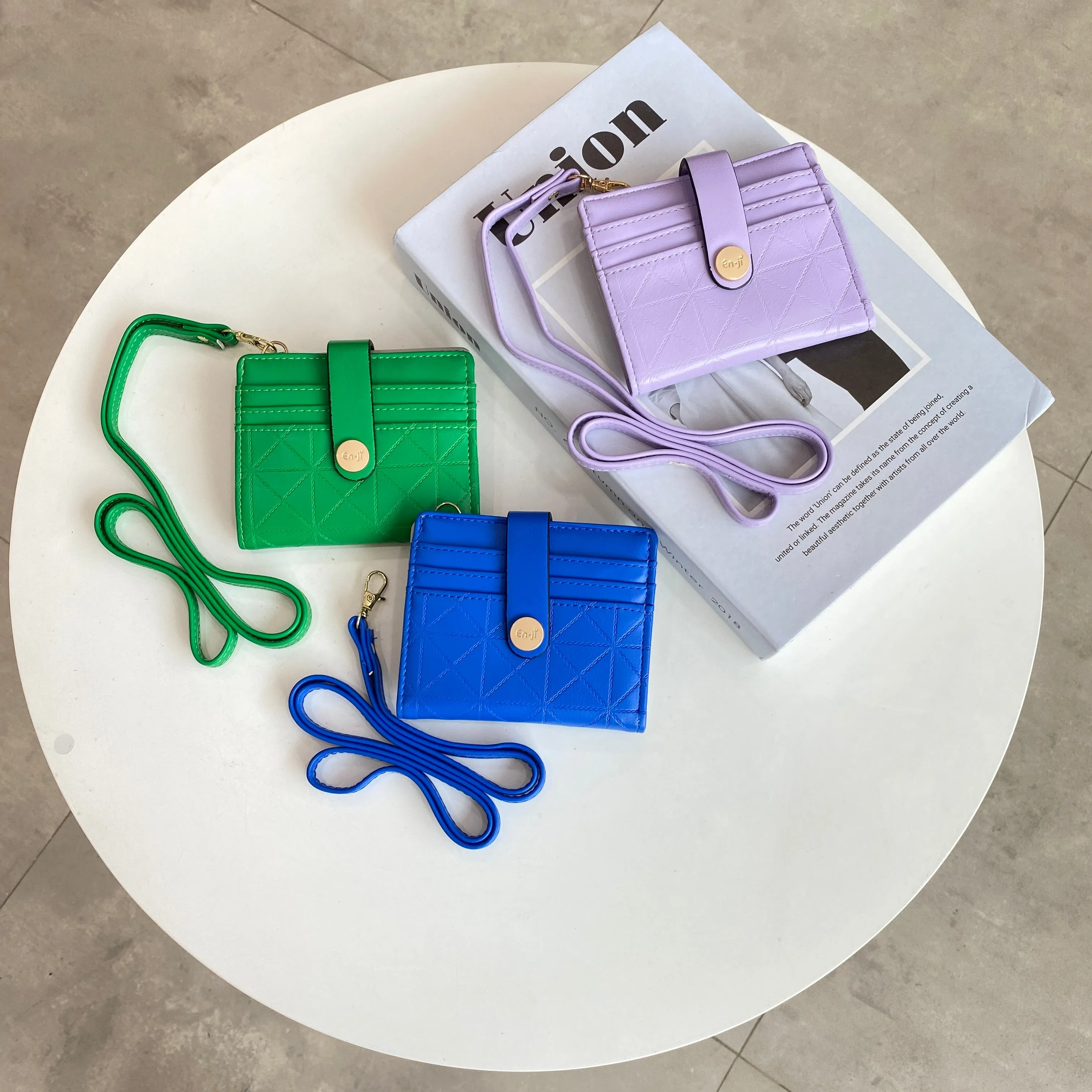 En-ji Kihyun Wallet - Blue