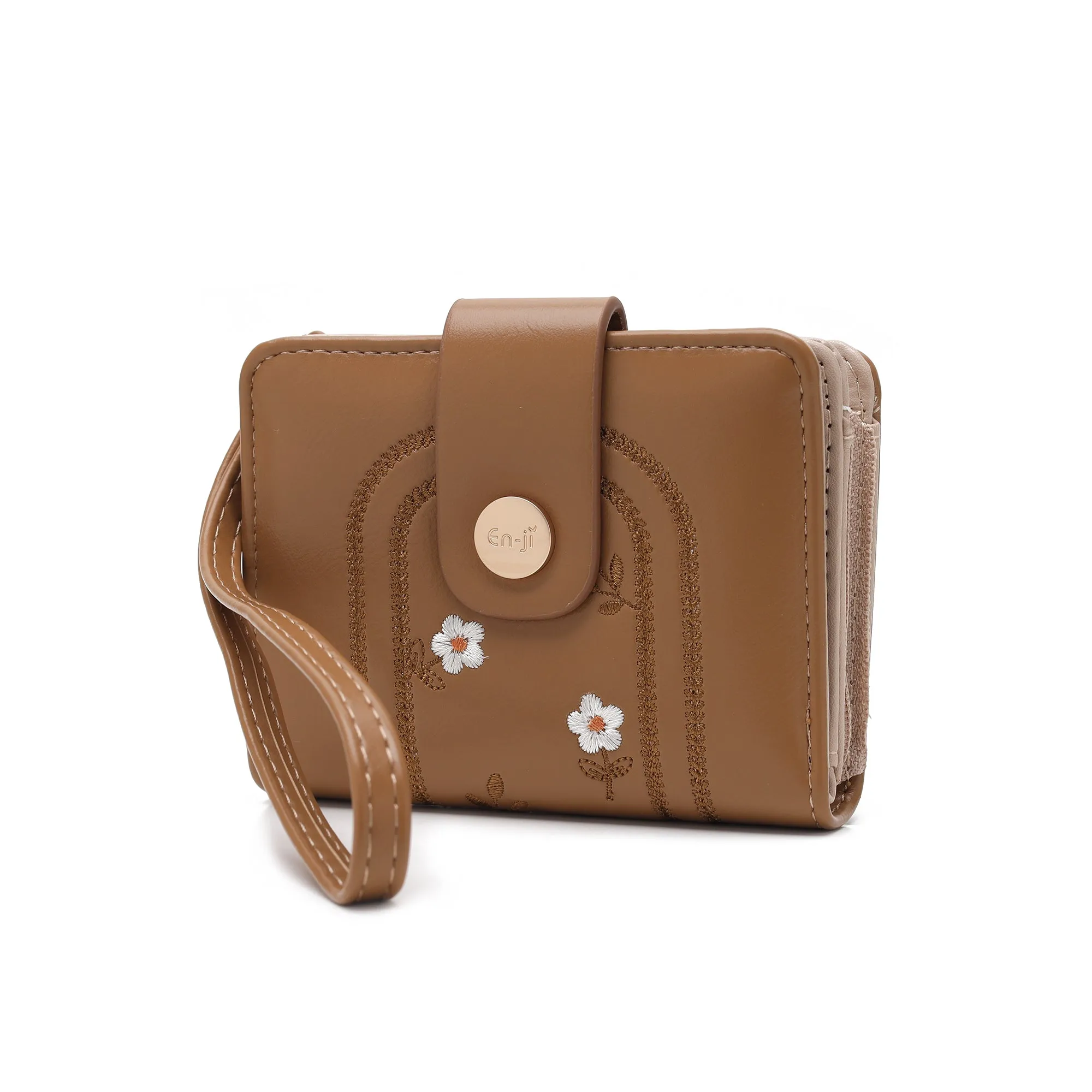 En-ji Meila Wallet - Khaki