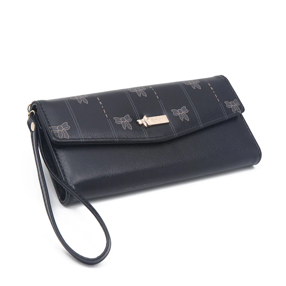 En-ji Sola Wallet - Black