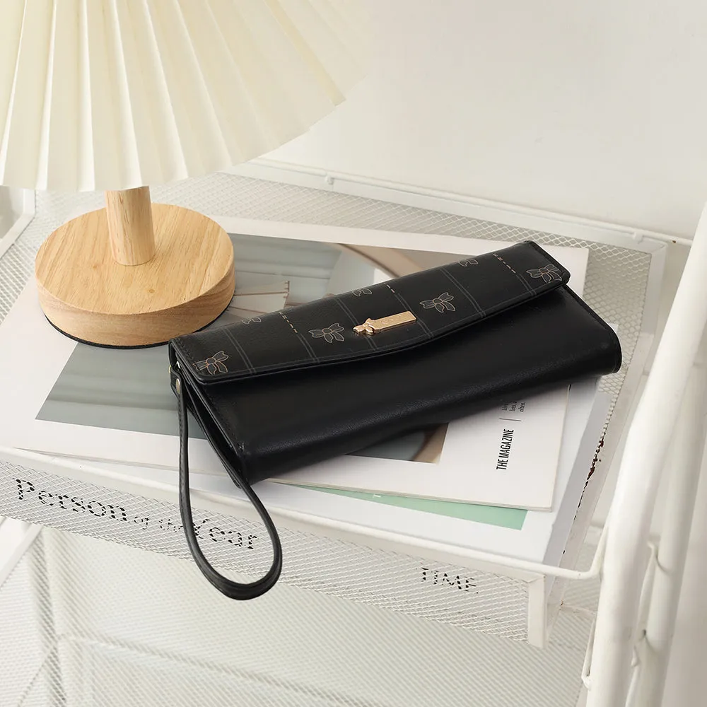 En-ji Sola Wallet - Black