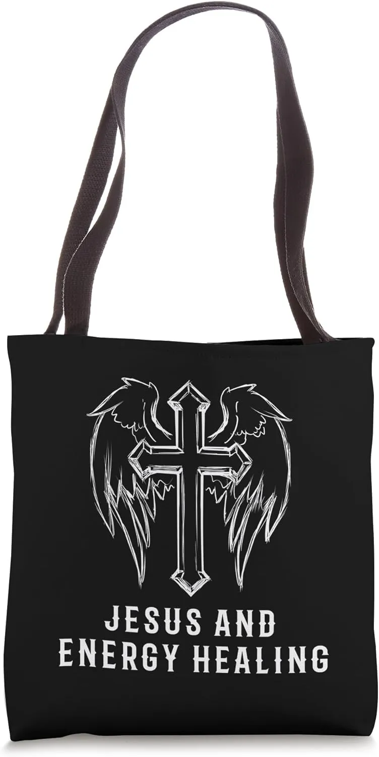 Energy Healing Beginner / Jesus And Energy Healing! Tote Bag