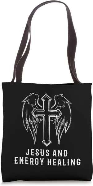 Energy Healing Beginner / Jesus And Energy Healing! Tote Bag