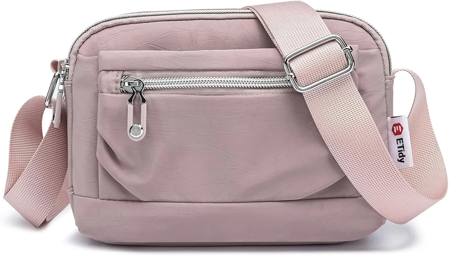 ETidy Nylon Small Womens Crossbody Bag Casual Shoulder Handbag Mini Purse With Adjustable Strap
