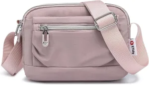 ETidy Nylon Small Womens Crossbody Bag Casual Shoulder Handbag Mini Purse With Adjustable Strap