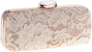 European and American Chain Shoulder Mesh Diamond Evening Banquet Bag Handheld Women's Bag