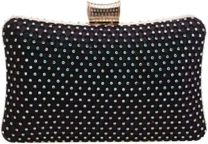 European and American Chain Shoulder Mesh Diamond Evening Banquet Bag Handheld Women's Bag