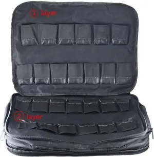 EXMAX Shoulder Carry Storage Bag Handbag Compatible for Wireless Tour Guide System(52-slot Carry Bag)