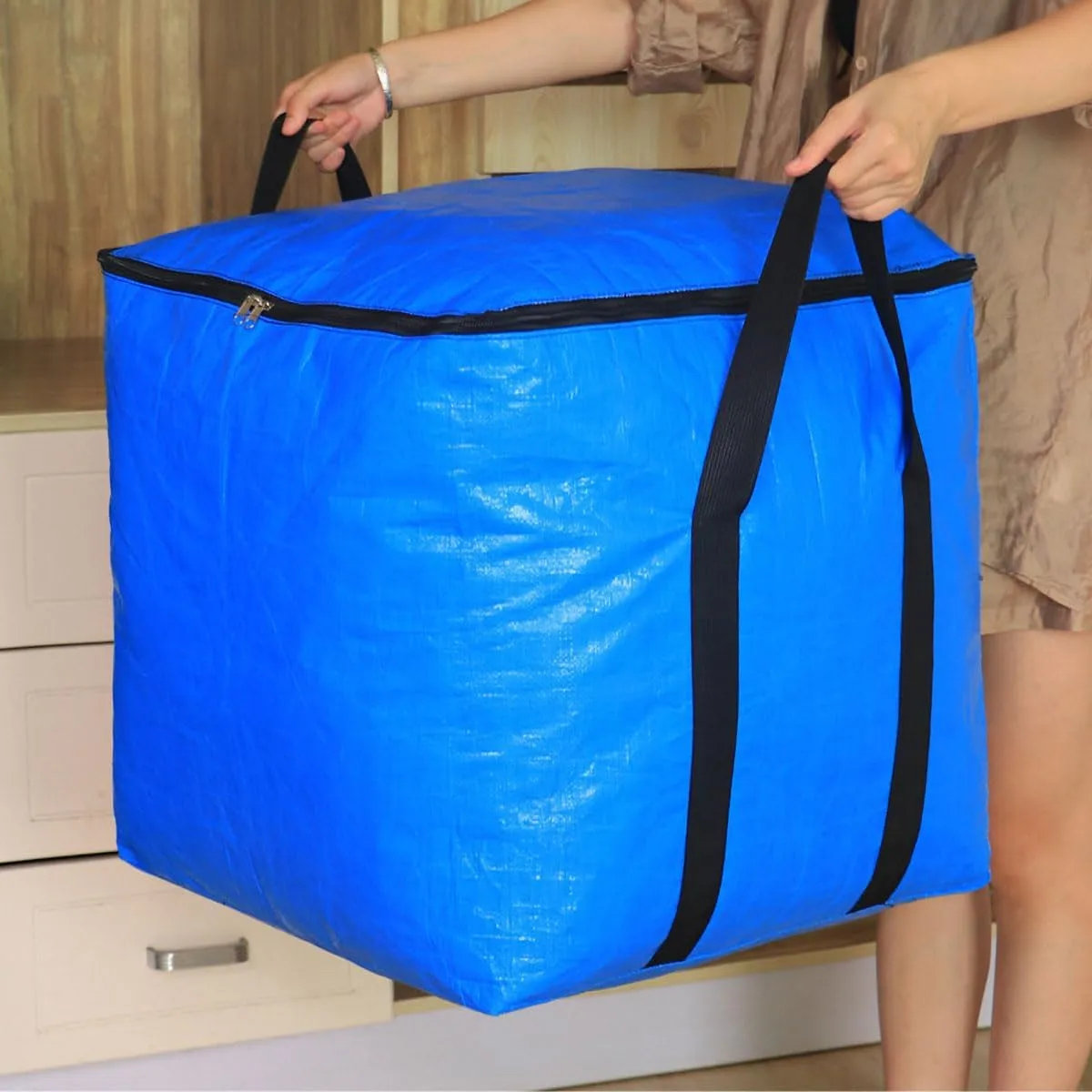 Extra Large Heavy Duty Storage Bag (Red, 288L)