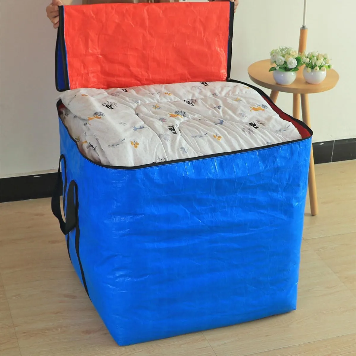 Extra Large Heavy Duty Storage Bag (Red, 288L)