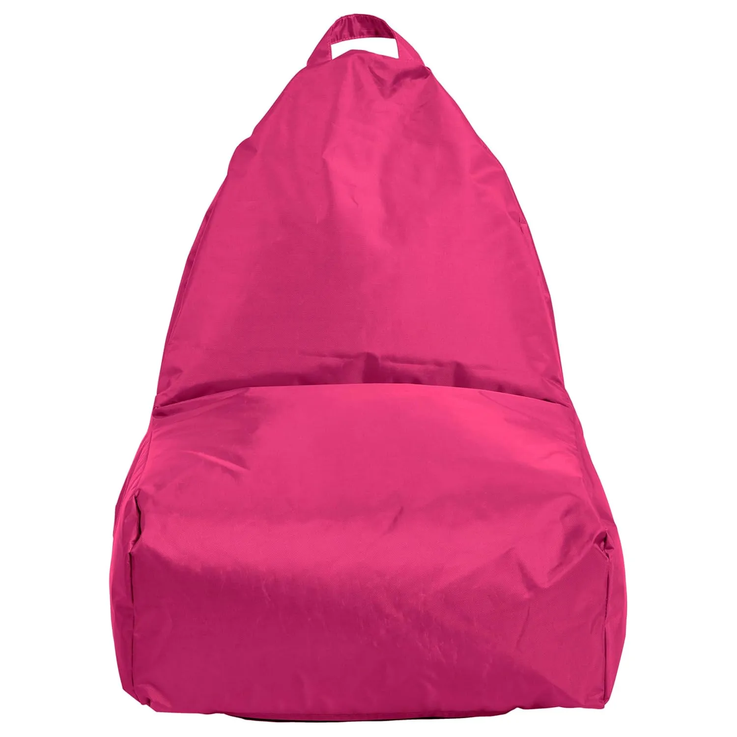 Factory Direct Partners 10481-RS Cali Alpine Sack Bean Bag Chair, Dirt-Resistant Coated Oxford Fabric - Raspberry, Large