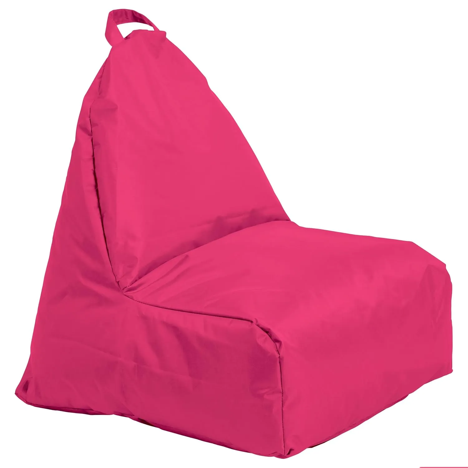 Factory Direct Partners 10481-RS Cali Alpine Sack Bean Bag Chair, Dirt-Resistant Coated Oxford Fabric - Raspberry, Large