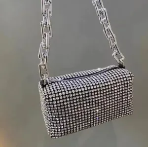 Fashion Diamond Handheld Crossbody Bag