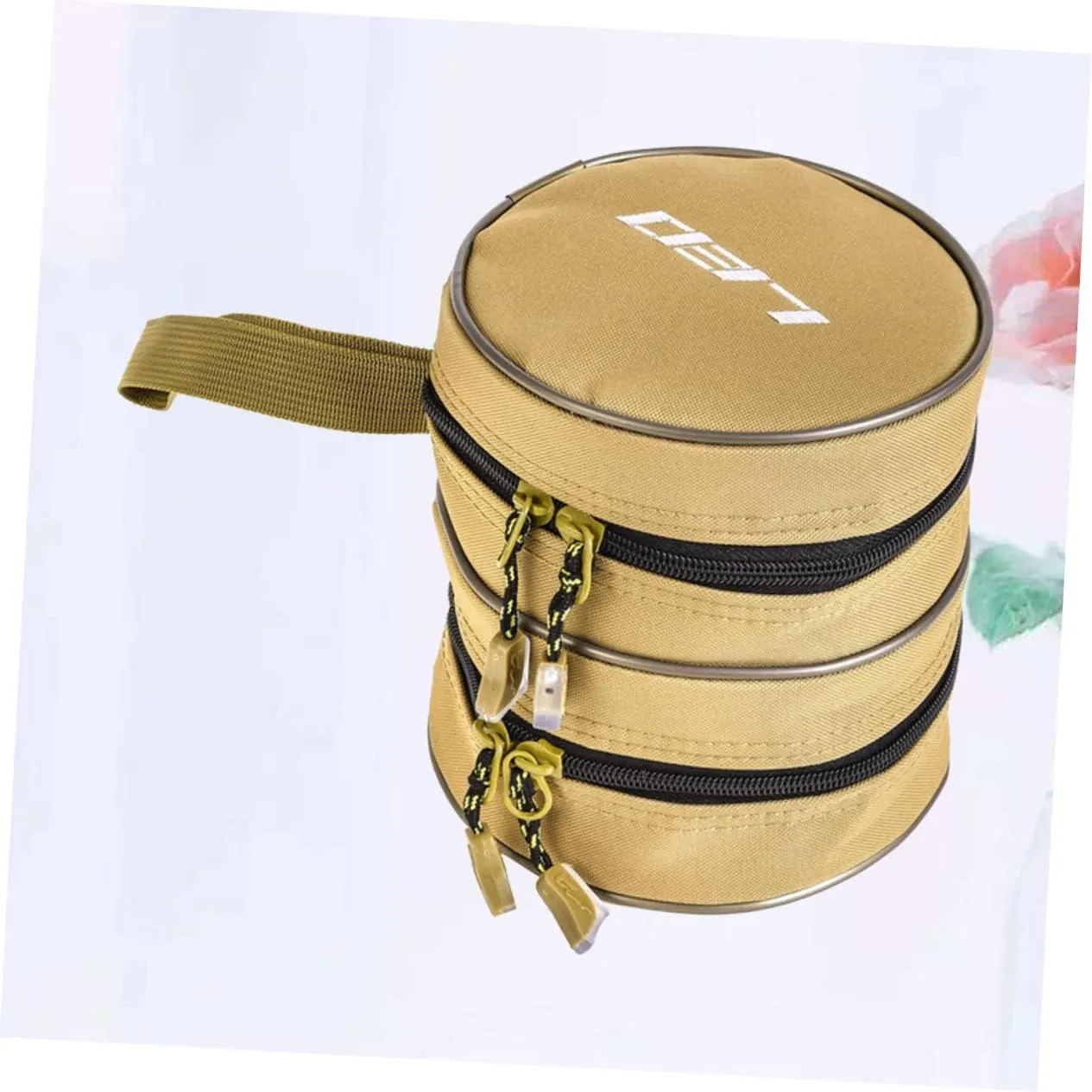 Fishing Pole Bag Outdoor Fishing Kit Polyester Reel Cover Tackle Boxes Portable Storage Pouch