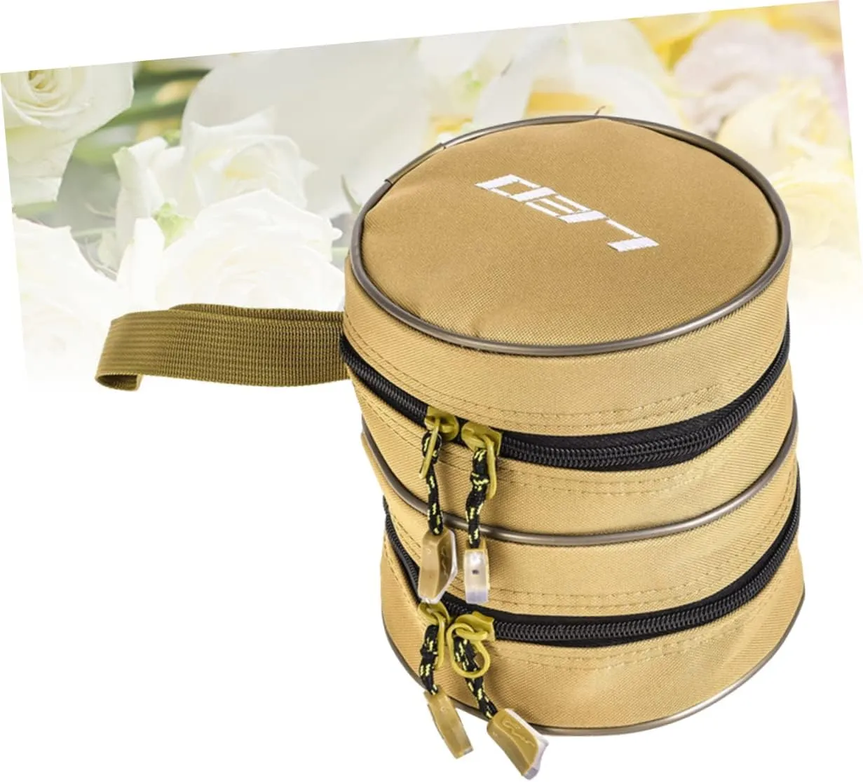 Fishing Pole Bag Outdoor Fishing Kit Polyester Reel Cover Tackle Boxes Portable Storage Pouch