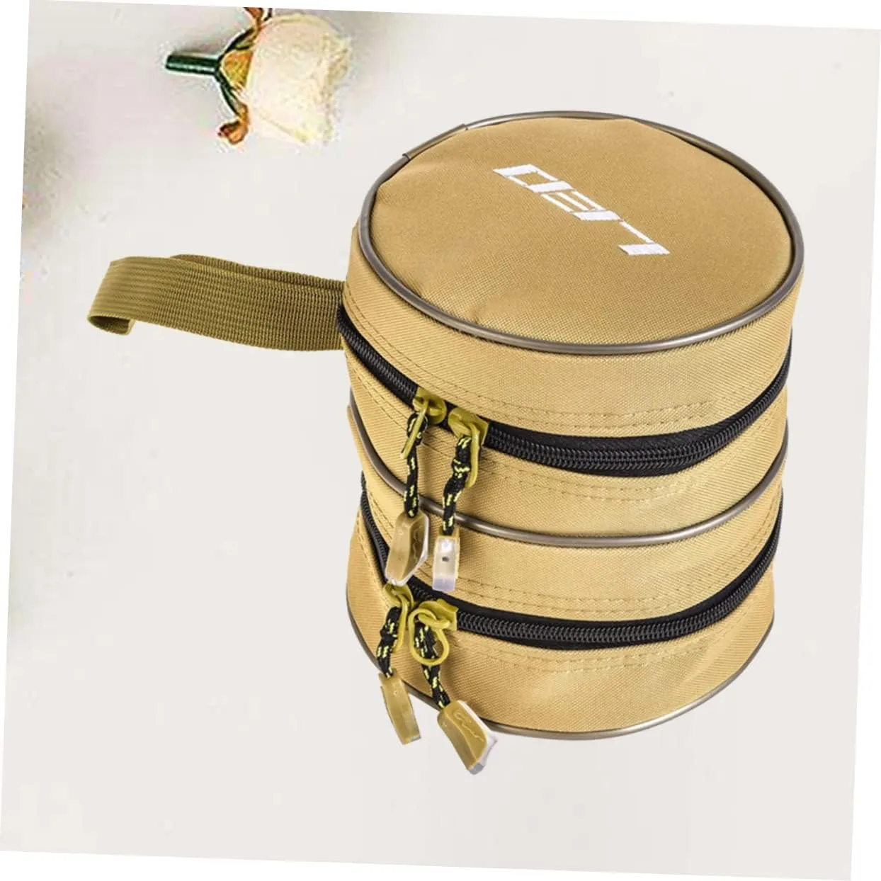 Fishing Pole Bag Outdoor Fishing Kit Polyester Reel Cover Tackle Boxes Portable Storage Pouch