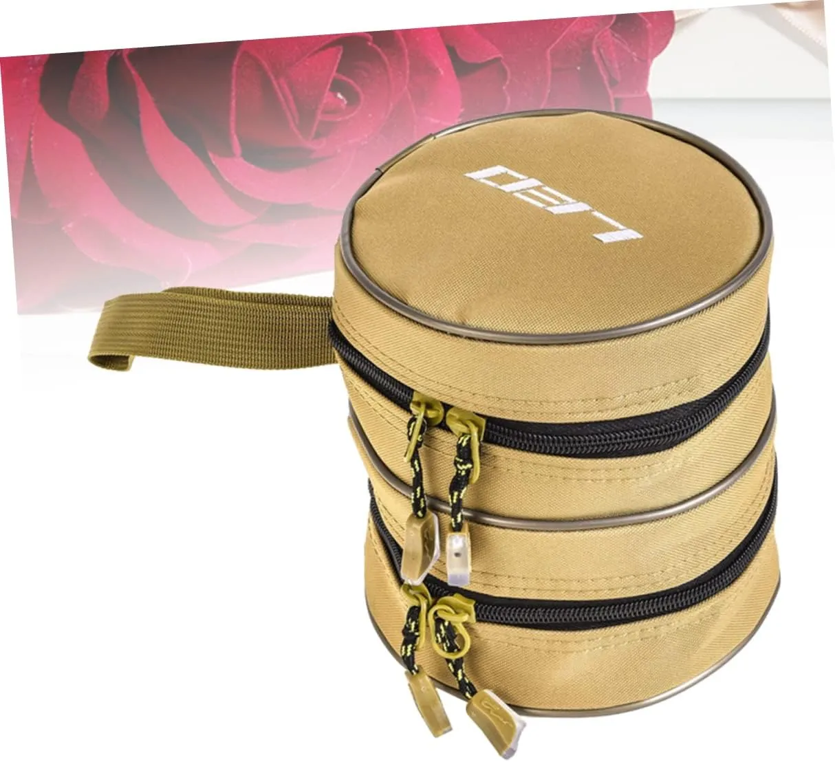 Fishing Pole Bag Outdoor Fishing Kit Polyester Reel Cover Tackle Boxes Portable Storage Pouch