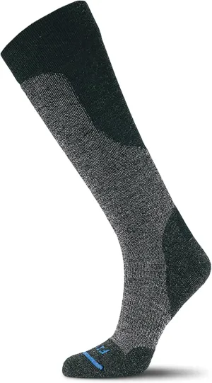FITS Light Ski Socks For Men and Women, Ultra-fine Merino Wool, Over-the-Calf, Lightweight, Whole Foot Comfort
