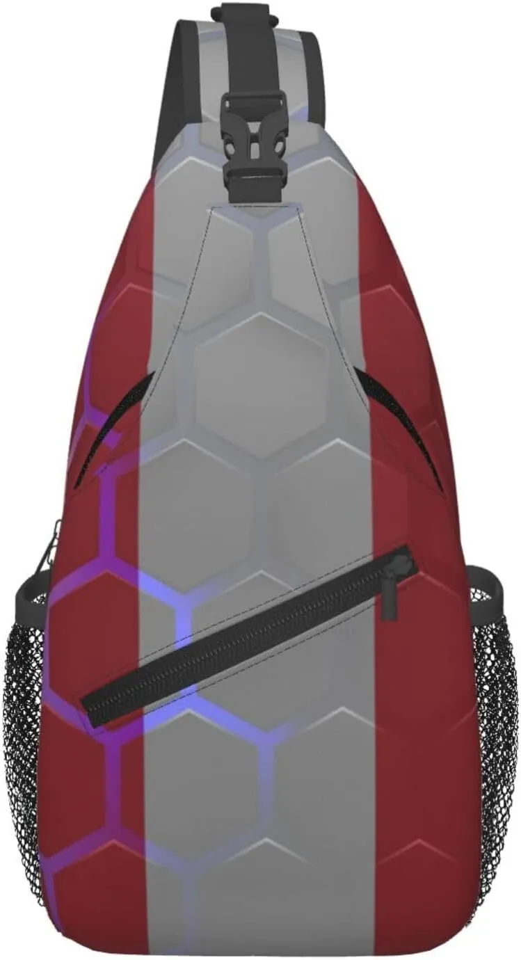 Flag Of Austria Crossbody Bags For Women Men Chest Backpack Gym Shoulder Bag Travel Outdoor Sports Casual Crossbody Bags