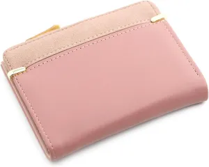 FMURY Zipper Purse Generous Coin Purse Wallet Clip Certificate Holding Bag Short Lady(Black-JoJo's Bizarre Adventure1)