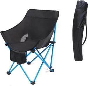 Folding Chairs Outdoor Camping Outdoor Folding Chair with Storage Mesh Bag Portable Fishing Seat Simple Mazha Stool Indoor Chair Camping Chair Camping Chair