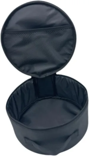 Folding Fan Storage Bag Makeup Bag Multipurpose Dustproof with Zipper Portable Fan Handbag for Camping Travel Outside Picnic, 10inch
