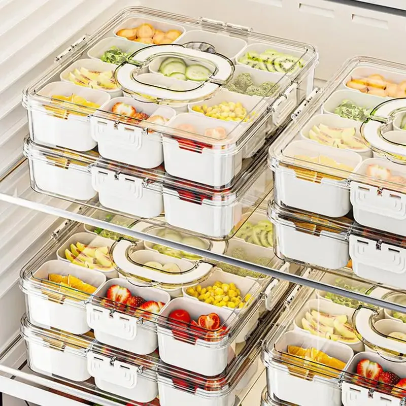 Food and sewing Storage Divided Tray