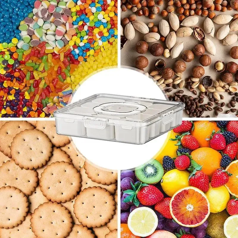 Food and sewing Storage Divided Tray