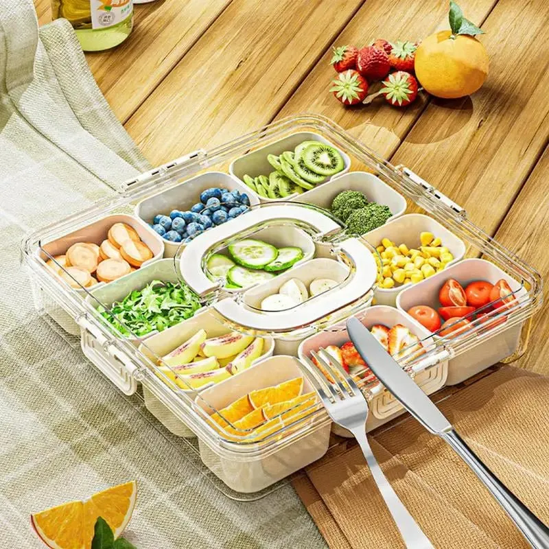 Food and sewing Storage Divided Tray