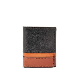 Fossil SML1436016 Easton RFID Trifold Black Multi