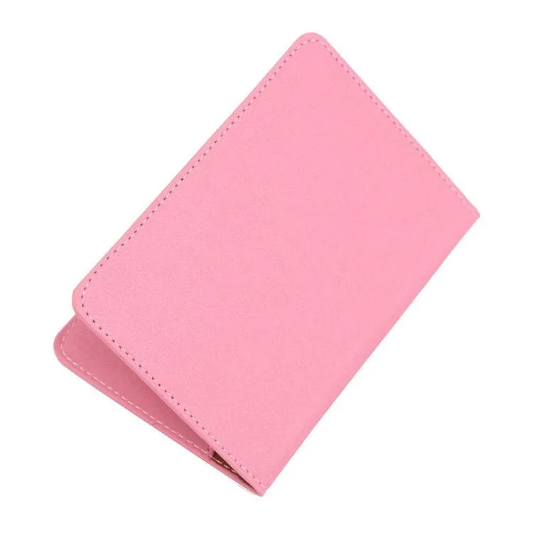 Frosted Pu Multi Card Passport Holder Travel Abroad Sky Blue