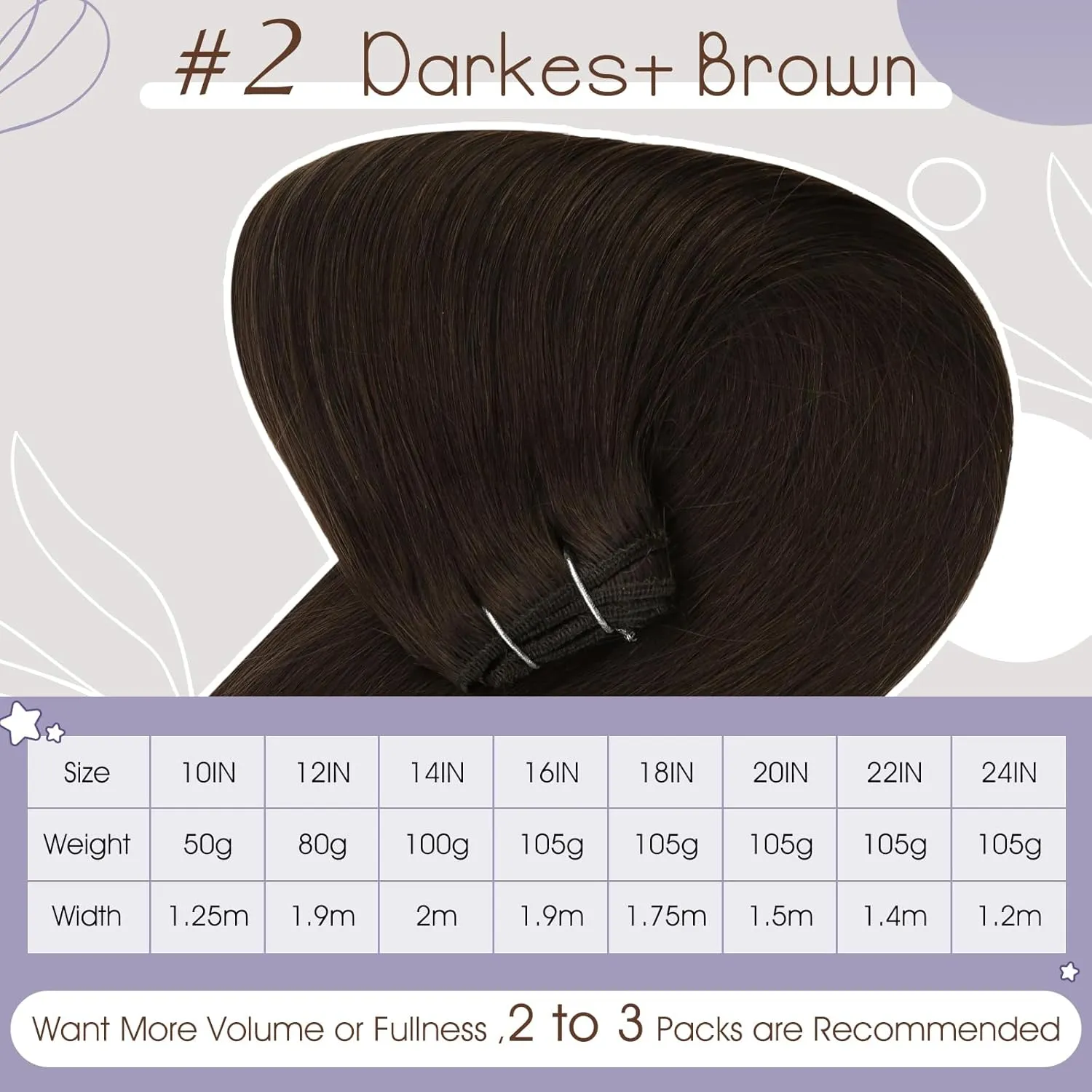 Full Shine Straight Remy Hair Weft Extensions Sew in Weft Hair Extensions Full Head Double Weft and Long Hair Extension Storage Bag With Hair Extension Hanger
