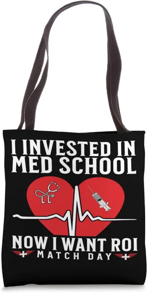 Funny Residency Match Day Gifts Medical Student Matched Tote Bag