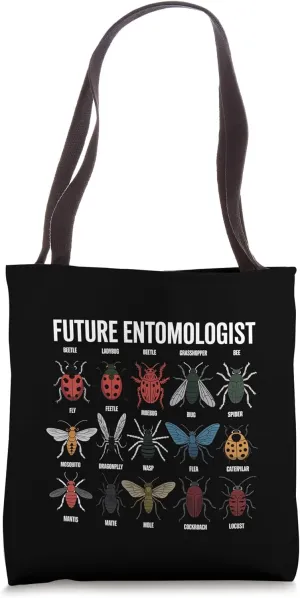 Future Entomologist Insect Bug Catcher Biology Student Tote Bag
