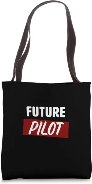 Future Pilot Aviation Student Aircraft Tote Bag