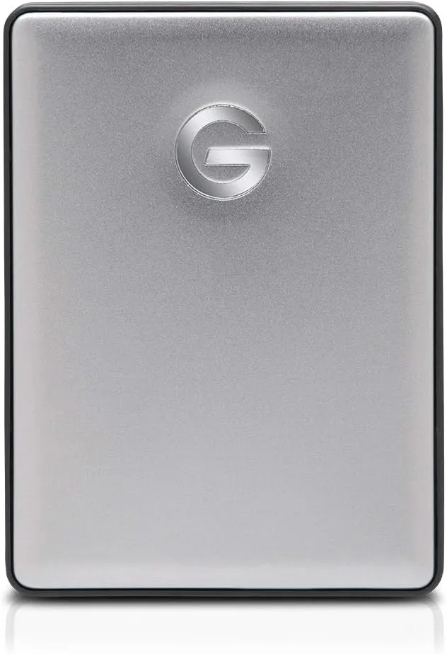 G-Technology 1TB G-DRIVE Mobile USB-C (USB 3.1) Portable External Hard Drive, Space Gray - 0G10265