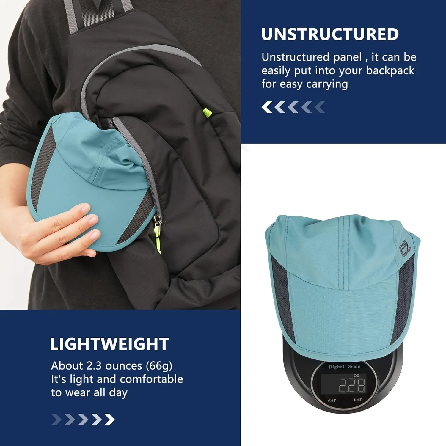 GADIEMKENSD Quick Dry Run Hat Cooling Breathable Mesh