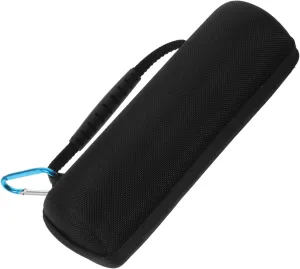 Gadpiparty Flip Protective Case Strong Travel Carrying Holder with Dual Compartment Design for Secure Storage and Easy Transport of Speaker