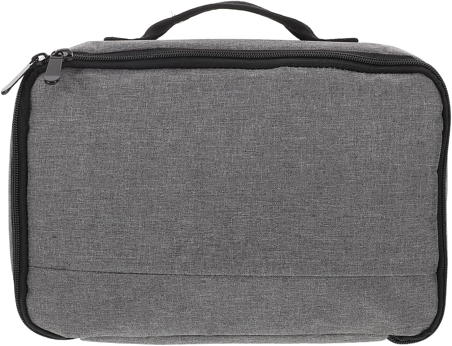 Gadpiparty Microphone Case Splicing Bag Hard Travel Case for Projector Needlepoint Project Bag Camera Handbag Modern Elegant
