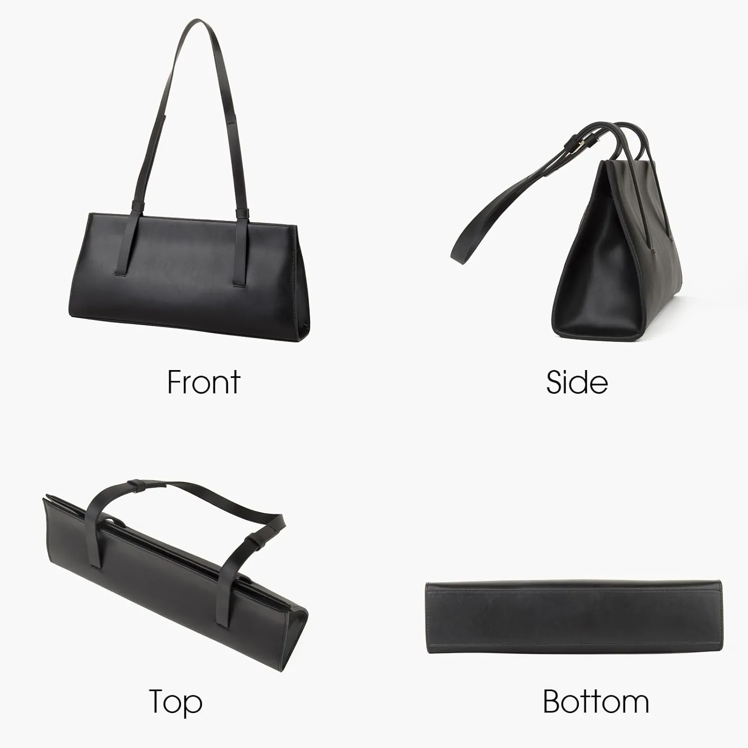 Genuine Leather Trendy Shoulder Bag for Women, Small Women Handbag and Clutch Purse