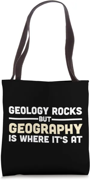 Geography Design for Geographer Teacher & Student Tote Bag