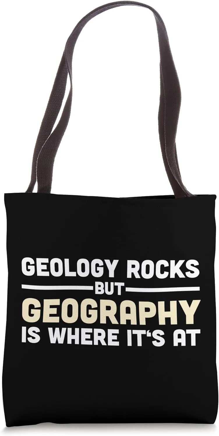 Geography Design for Geographer Teacher & Student Tote Bag