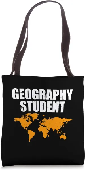 Geography Student Geographer Geographic Job Geography Tote Bag
