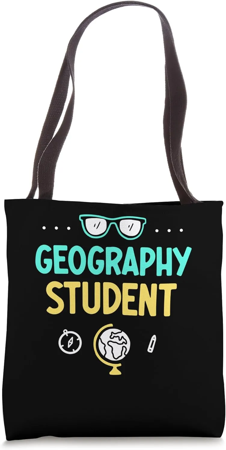 Geography Student Job Geographic Geographer Geography Tote Bag