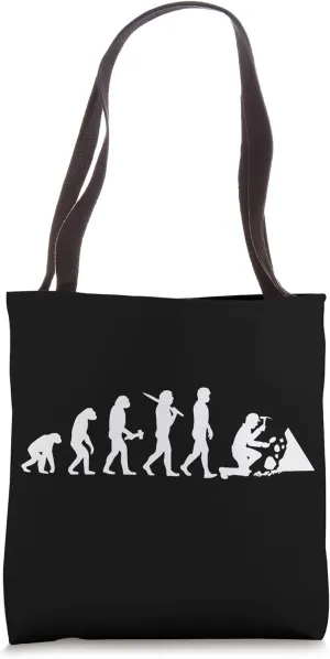 Geologist Evolution Student Teacher Geology Tote Bag