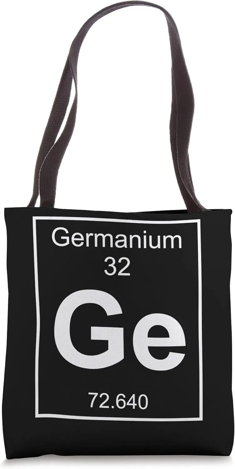 Germanium Element Costume Periodic Table Chemistry Fun Tote Bag