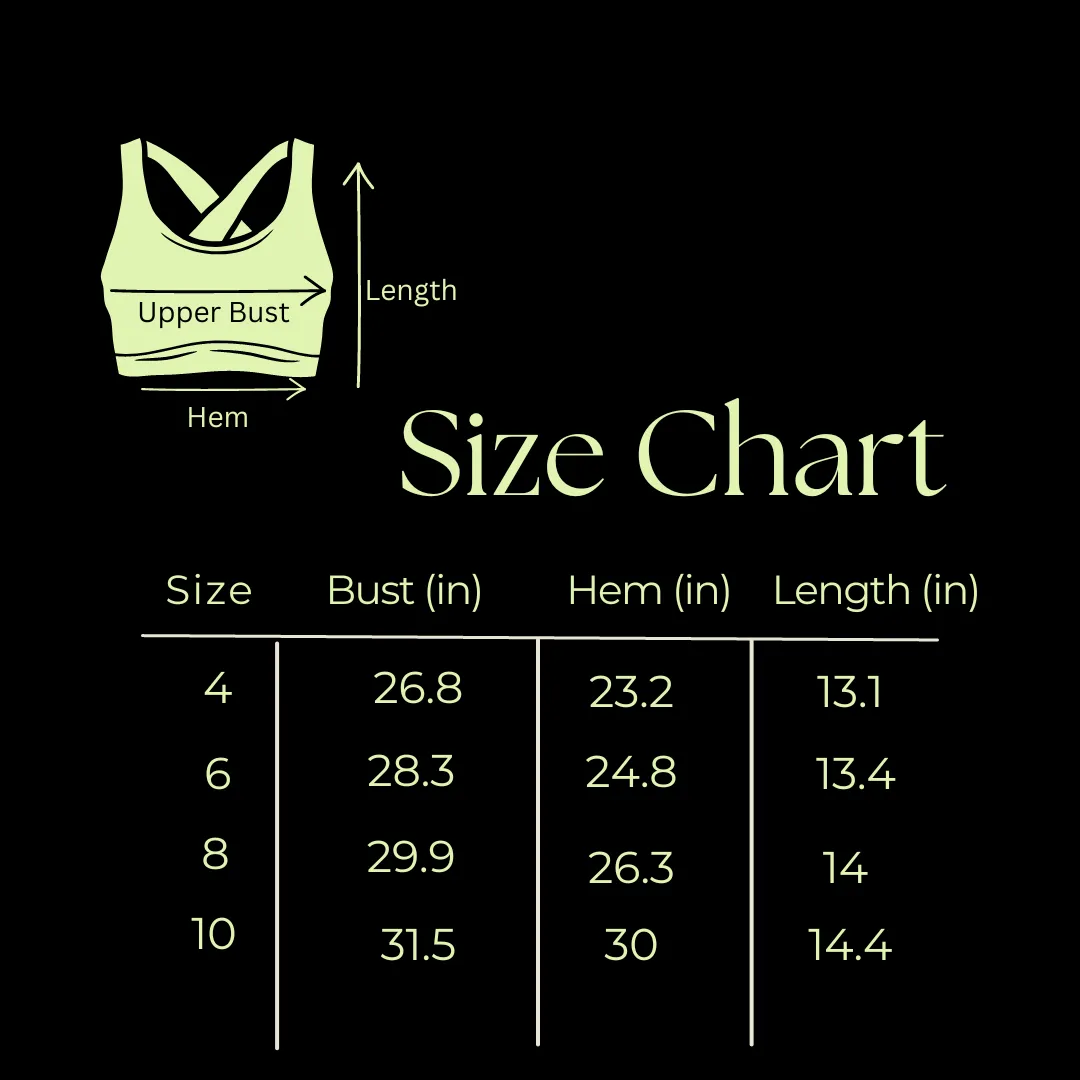 Get Up And Go - Sports Bra